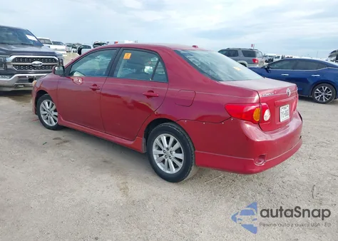 2009 Toyota Corolla S из США, поврежденный, VIN 1NXBU40E59Z050345